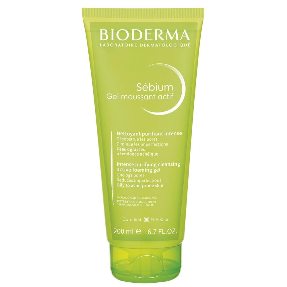 Гель очищающий BIODERMA Sebium Gel moussant actif 200 мл (BD28667)