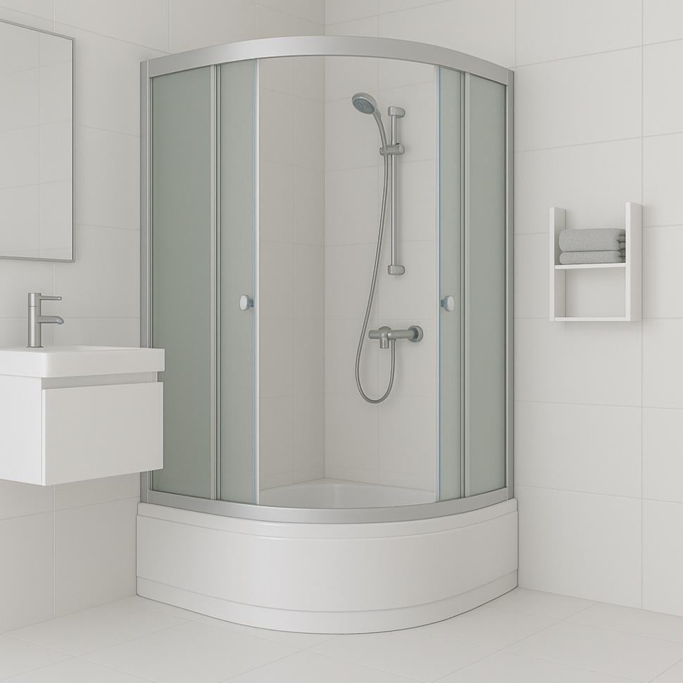 Душевая кабина KO&PO 80х80х195 см поддон 40 см стекло матовое (C14677) - фото 2 Душевая кабина KO&PO 80х80х195 см поддон 40 см стекло матовое (C14677) - фото 2