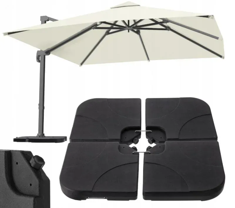 Подставка стойка для зонта GardenLine GAO5013 Черный - фото 6