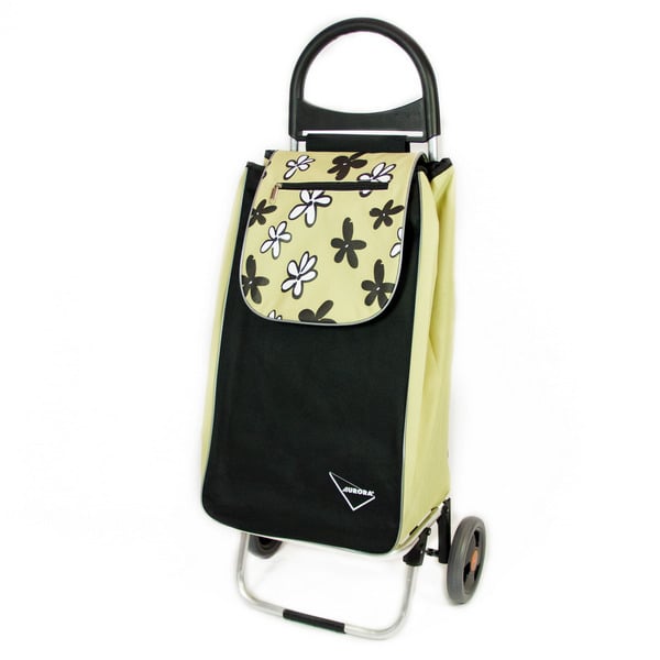 Сумка-візок Aurora Rio 50 л Black/Beige (45466)