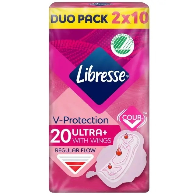 Прокладки гігієнічні Libresse Ultra Normal Soft 20 шт.