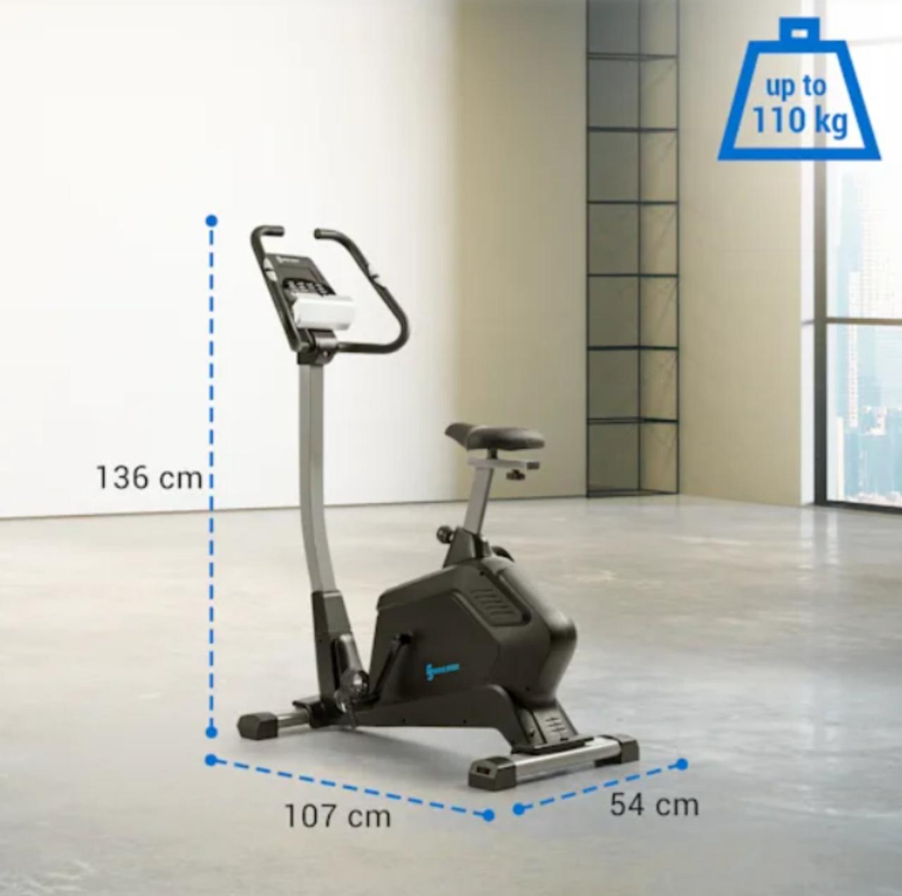 Велотренажер Capital Sports Evo Comfort Cardiobike Bluetooth до 110 кг (10035174) - фото 2