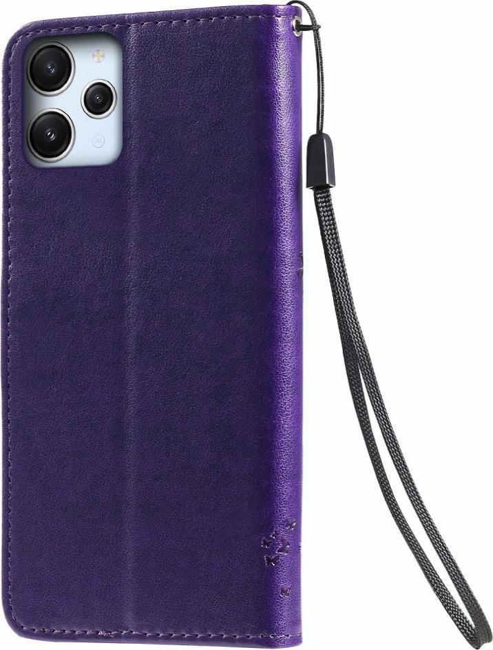Обкладинка Xiaomi Redmi 12 (чохол кіт і дерево) Violet (33894-2F) - фото 2 Обкладинка Xiaomi Redmi 12 (чохол кіт і дерево) Violet (33894-2F) - фото 2
