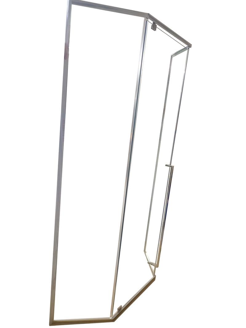 Душевая кабина без поддона KOER SR SC06-100x100x200-TR-01 прозрачное стекло Easy Clean 8 мм Хром (KR5365) - фото 9 Душевая кабина без поддона KOER SR SC06-100x100x200-TR-01 прозрачное стекло Easy Clean 8 мм Хром (KR5365) - фото 9