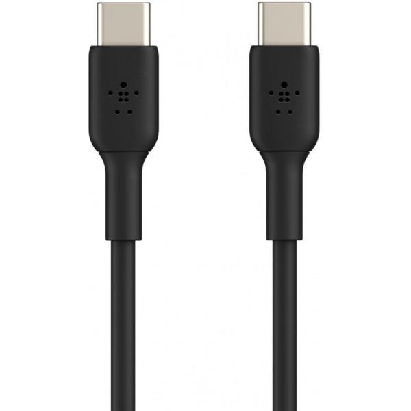 Belkin Кабель Belkin USB-С-USB-С, PVC, 1m, black (CAB003BT1MBK) - фото 3