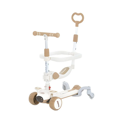 Самокат JR 5-1 5в1 Бежевый - фото 1 Самокат JR 5-1 5в1 Бежевый - фото 1