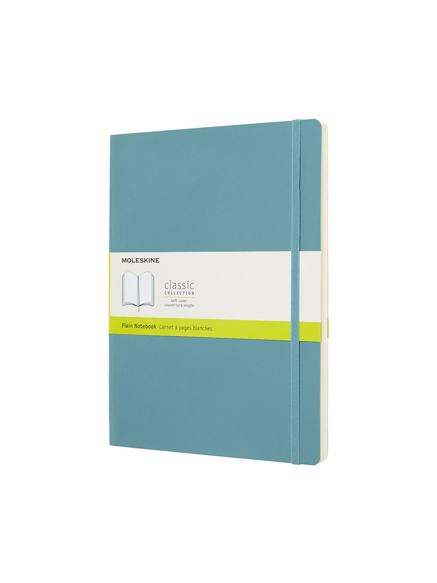 Записная книжка Moleskine Classic большой нелинованная мягкая Океанский Синий (QP623B35)