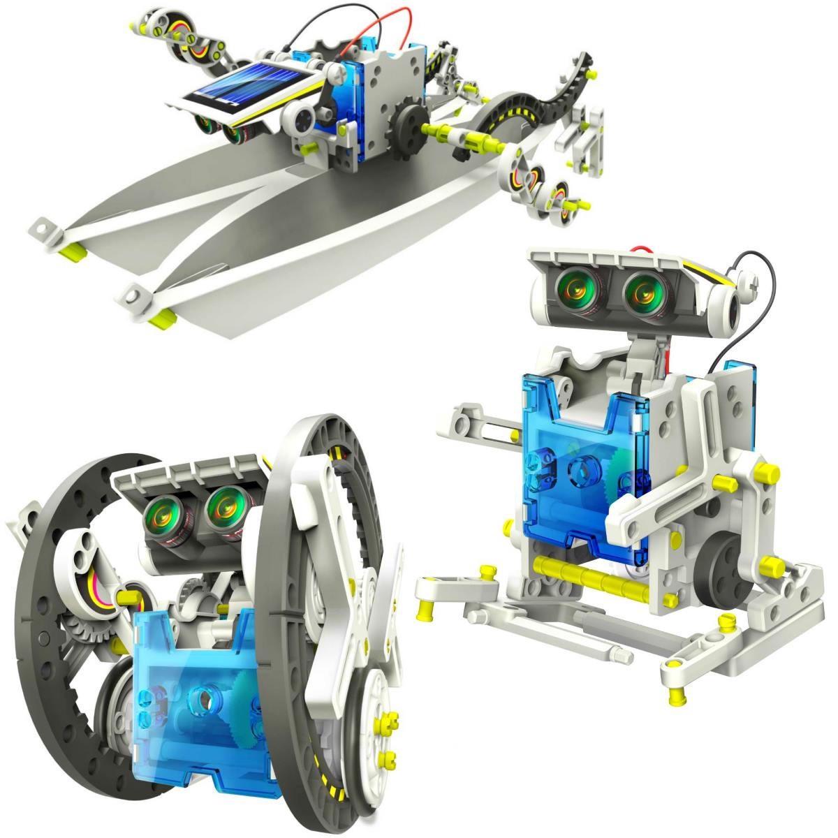 Конструктор Solar Robot із сонячною батареєю 14в1 (12574890) - фото 4