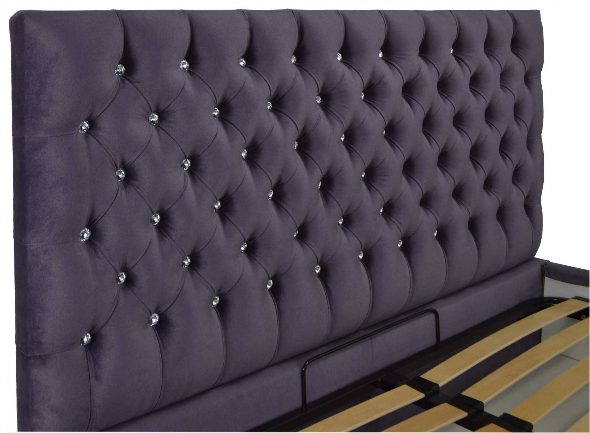 Кровать с подъемным механизмом Cambridge Comfort Missoni 022 С1 120х200 см Фиолетовый - фото 3 Кровать с подъемным механизмом Cambridge Comfort Missoni 022 С1 120х200 см Фиолетовый - фото 3