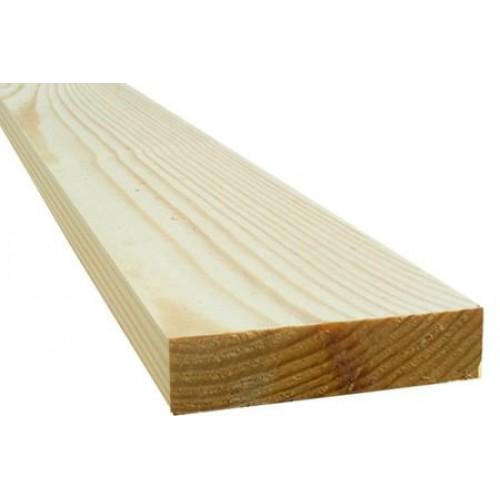 Дошка цільна хвойних порід 25х200х6000 мм