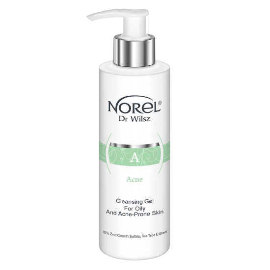 Гель очищающий для лица Norel Acne для жирной и проблемной кожи 200 мл (DZ340)