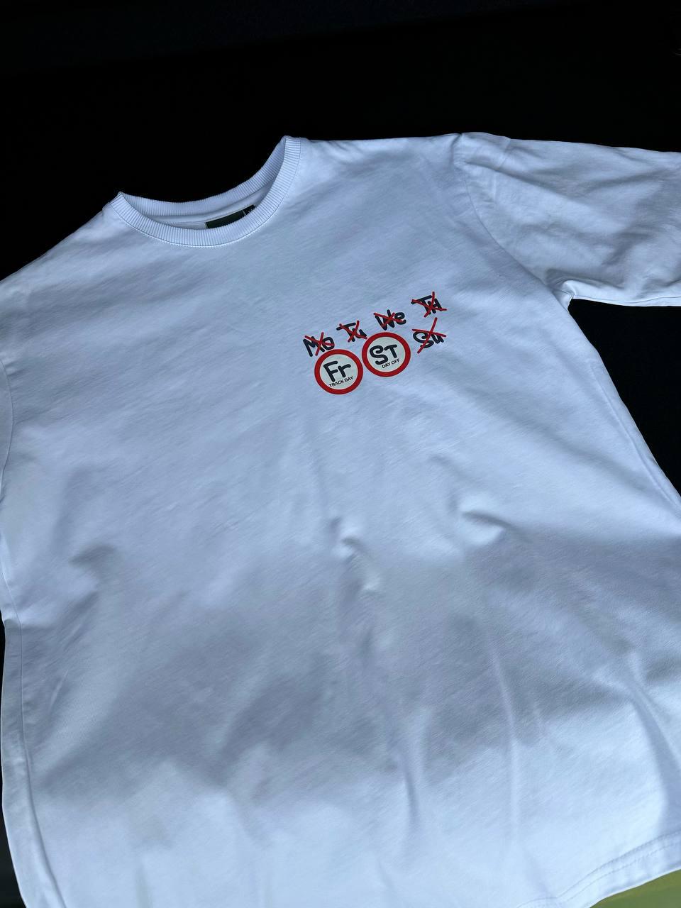 Футболка MEAN LTD Track day Day off M Белый (MLD0018323) - фото 6 Футболка MEAN LTD Track day Day off M Белый (MLD0018323) - фото 6