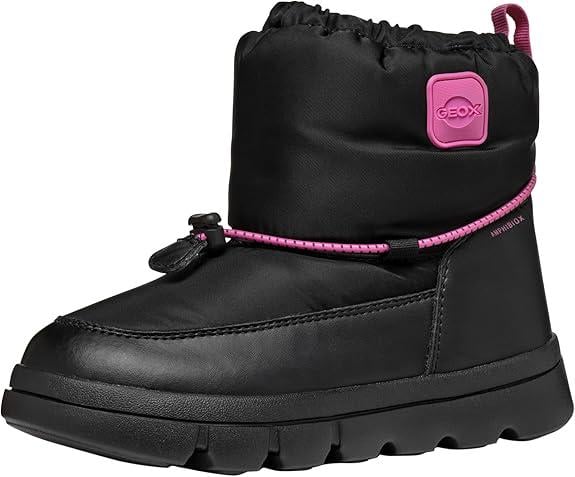 Черевики зимові Geox Willaboom Amphibiox р. 39 Black/Fuchsia (27828712)