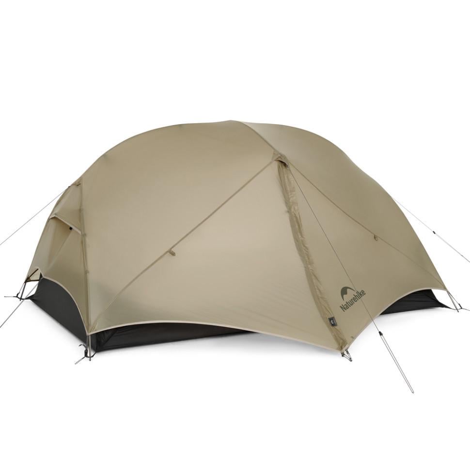 Палатка двухместная ультралегкая Naturehike Mongar UL CNK2550WS016 Коричневый (6927595770399)