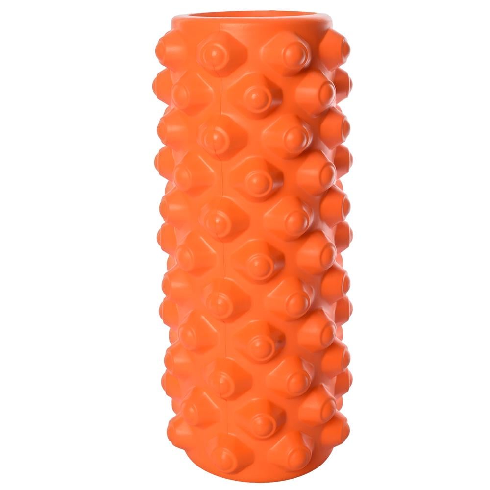 Роллер массажный Profi 33х14 см Оранжевый MS 0857-5