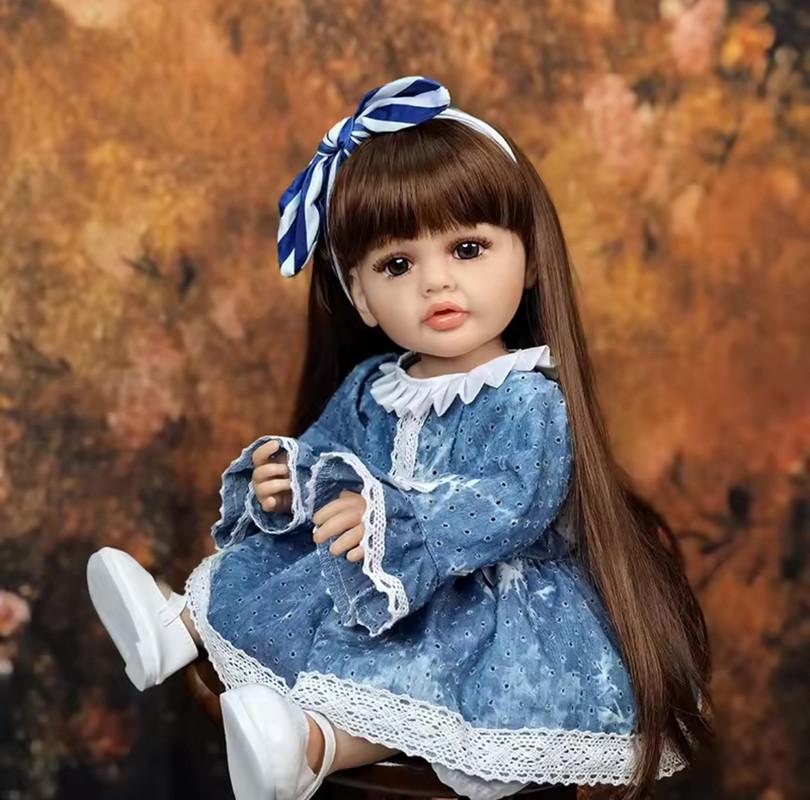 Лялька Елізабет Reborn Doll Вінілова можна купати Лялька Елізабет Reborn Doll Вінілова можна купати