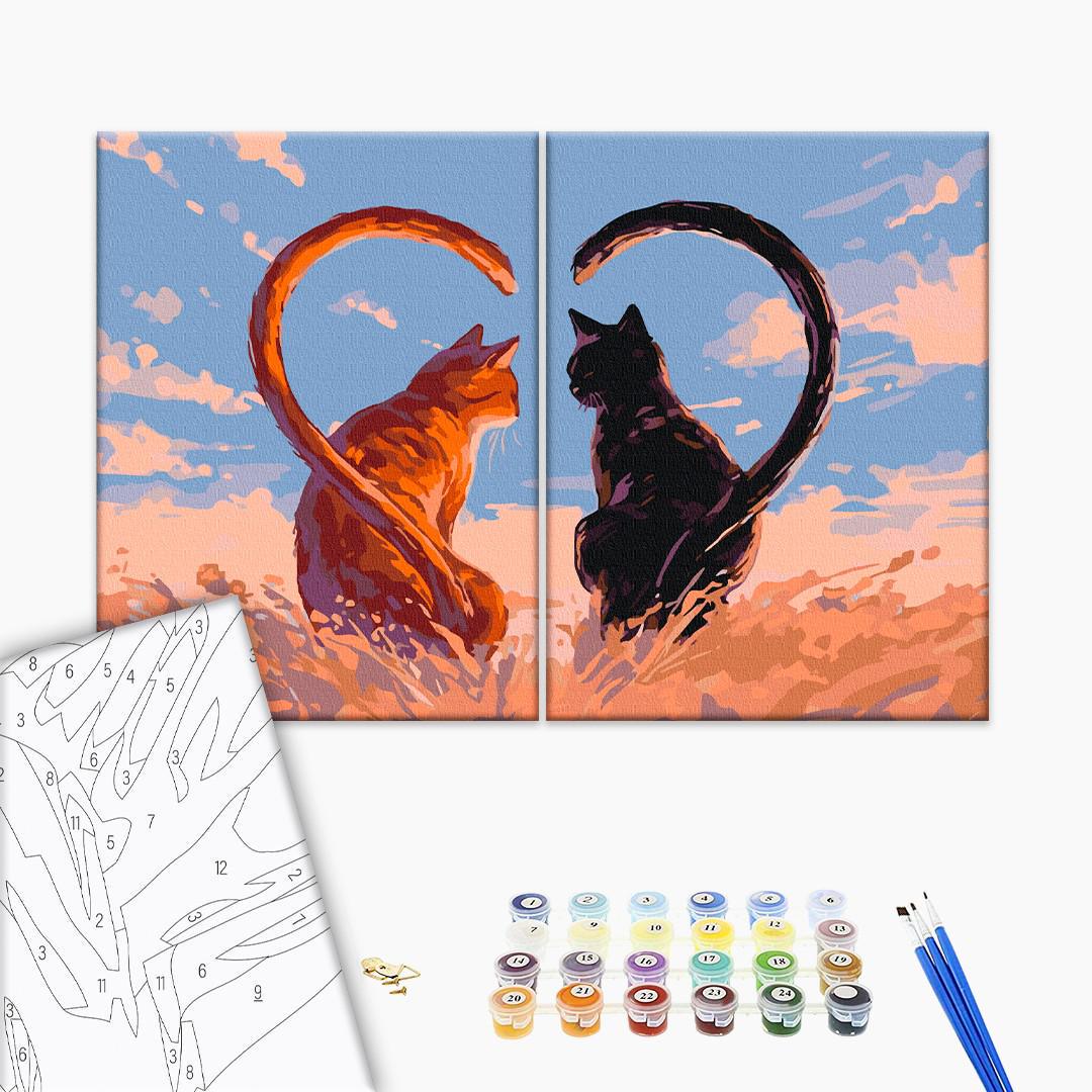 Картина по номерам Brushme Моя половинка 30x40 см (RBS10323Q)