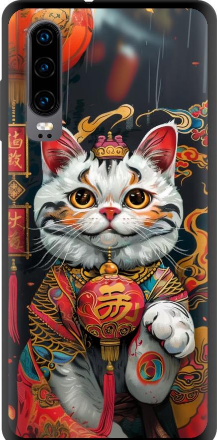 Чехол на Huawei P30 China Cat v2 (6135b-1622-42517)