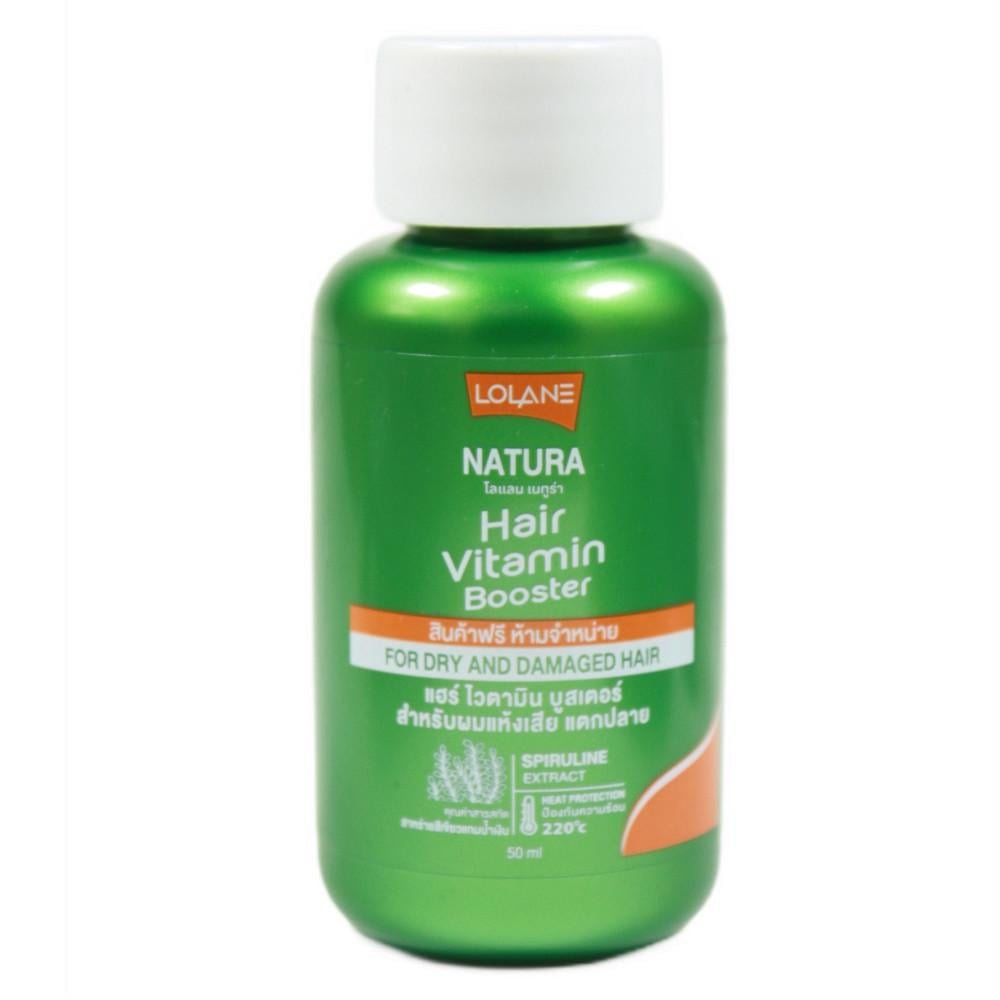 Сироватка-бустер для пошкодженого та сухого волосся Lolane Natura Hair Vitamin 50 мл