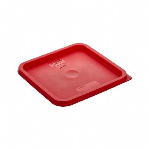 Кришка для контейнера Gastroplast квадратний полікарбонат 5,7/7,6 л Червоний (GSPPL-6R)