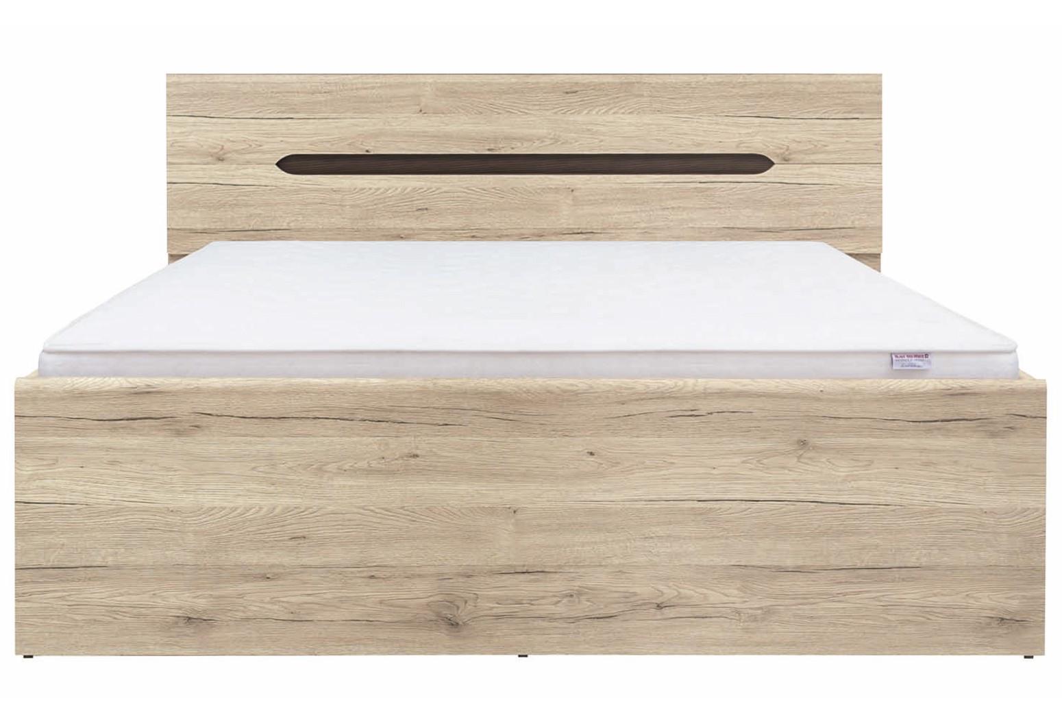 Ліжко двоспальне (без вкладу) Гербор Ельпассо Спальне місце 160х200 Дуб сан-ремо світлий (52635) Ліжко двоспальне (без вкладу) Гербор Ельпассо Спальне місце 160х200 Дуб сан-ремо світлий (52635)
