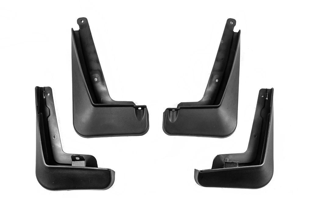 Брызговики Dongmart Premium для Zeekr 001 2021- гг. резинопластик 4 шт. Черный (137948)