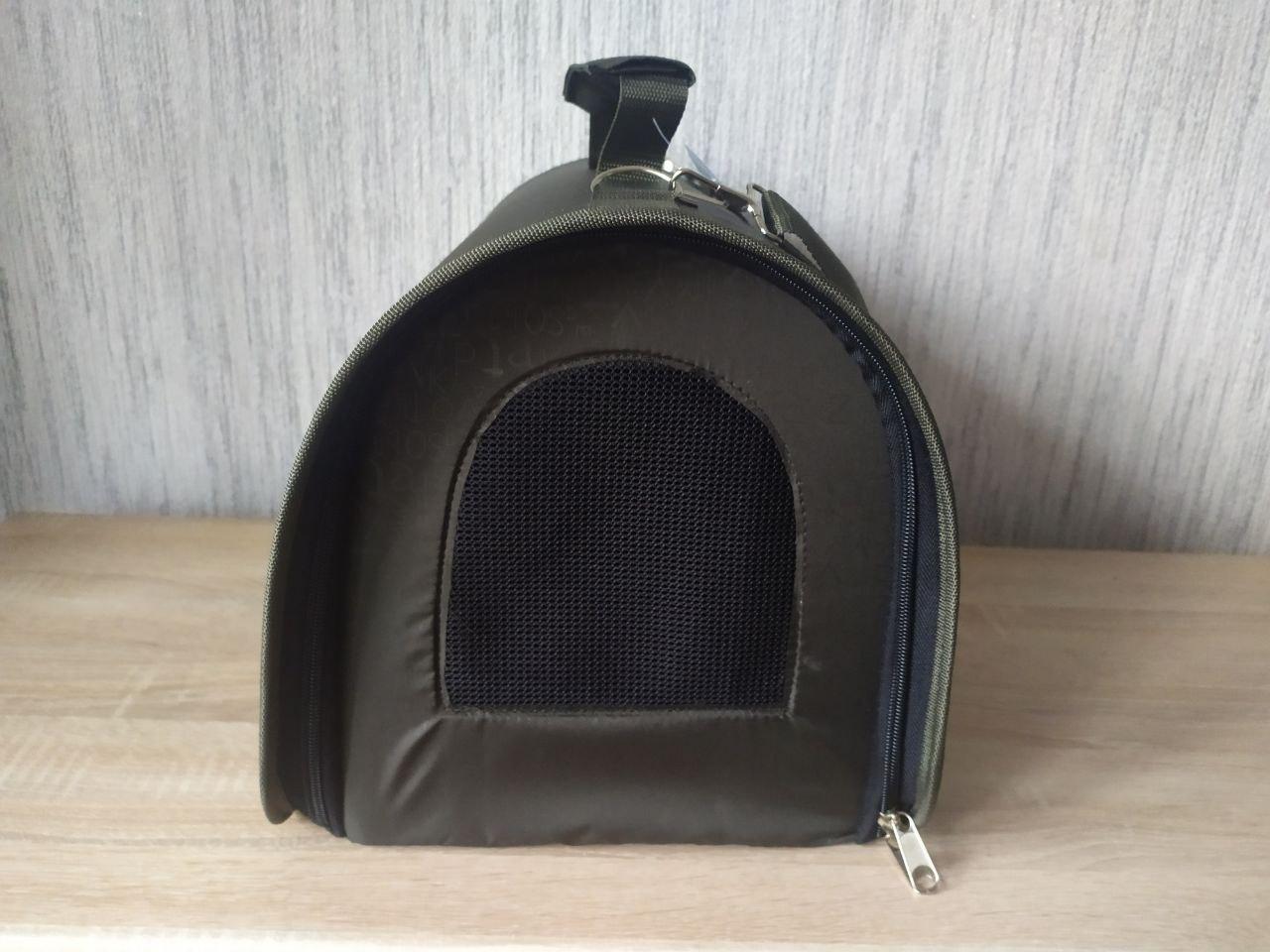 Сумка-переноска тунель р. 3 40,5х26х30,5 см Хакі - фото 3 Сумка-переноска тунель р. 3 40,5х26х30,5 см Хакі - фото 3