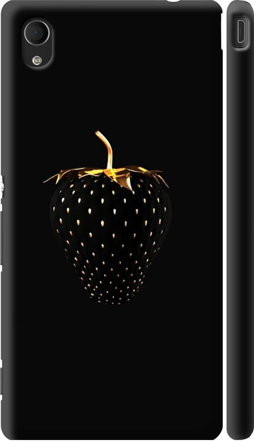 Чехол на Sony Xperia M4 Aqua E2312 Черная клубника (3585c-162-42517)