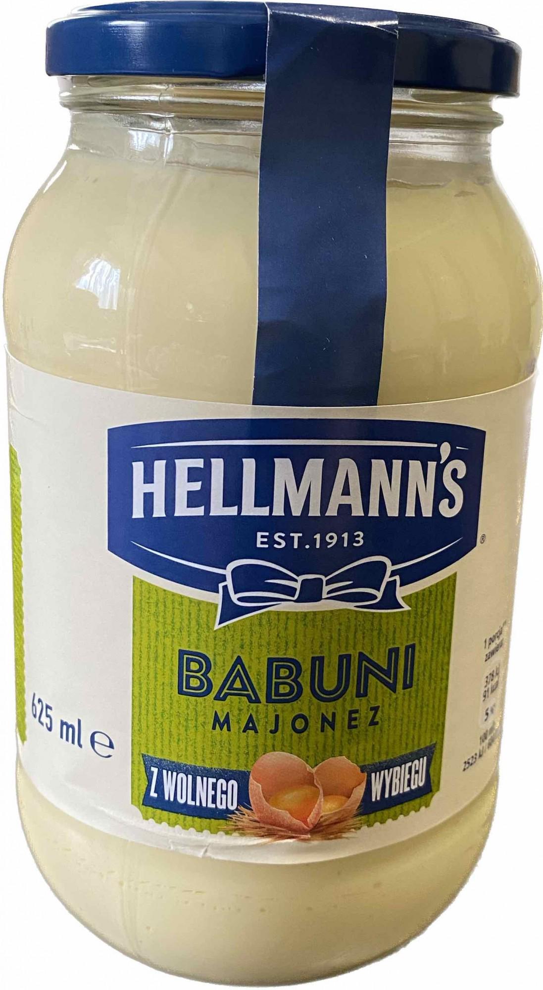 Майонез Hellmann's Babuni 64% 625 мл (20357761)