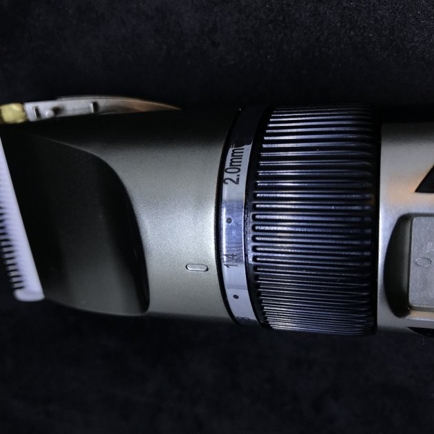 Машинка для стрижки аккумуляторная Geemy Gm-6066 2 аккумулятора Черный/Золотой (2046898032) - фото 10