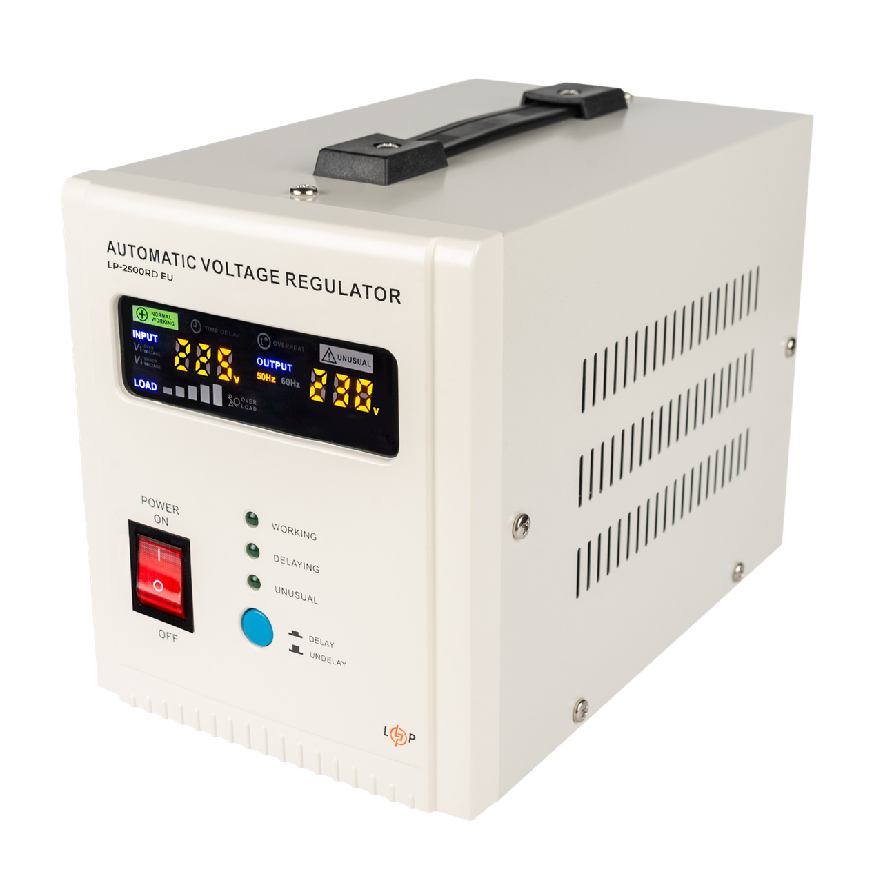 Стабілізатор напруги LP-2500RD EU 1500 Вт/7 ступ - фото 2 Стабілізатор напруги LP-2500RD EU 1500 Вт/7 ступ - фото 2