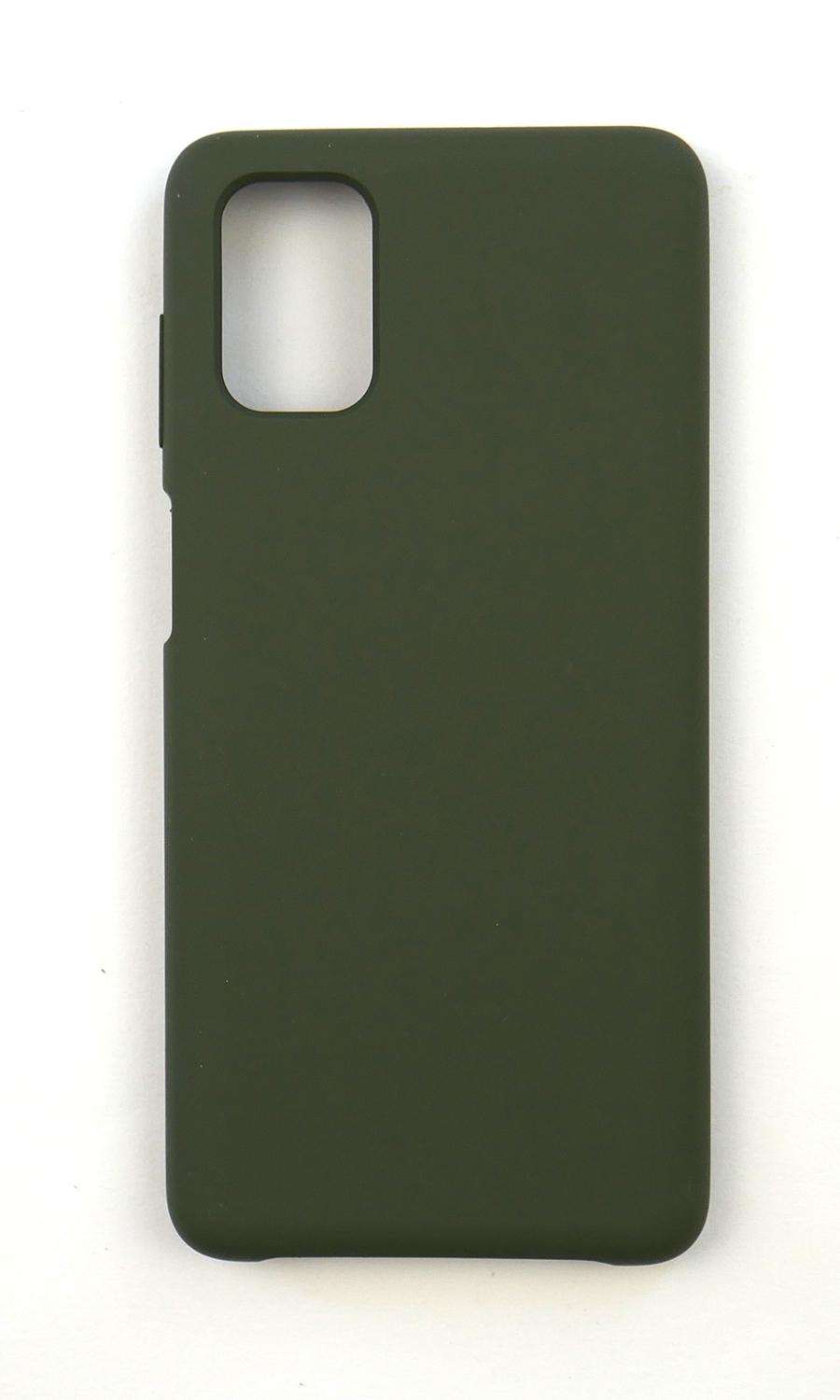 Чехол Jelly Silicone Case Samsung M51 Deep Olive (41)