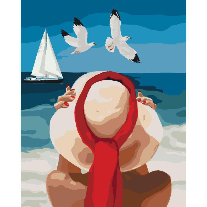 Картина по номерам Идейка Морское наслаждение 40x50 см (skl-КНО4502)