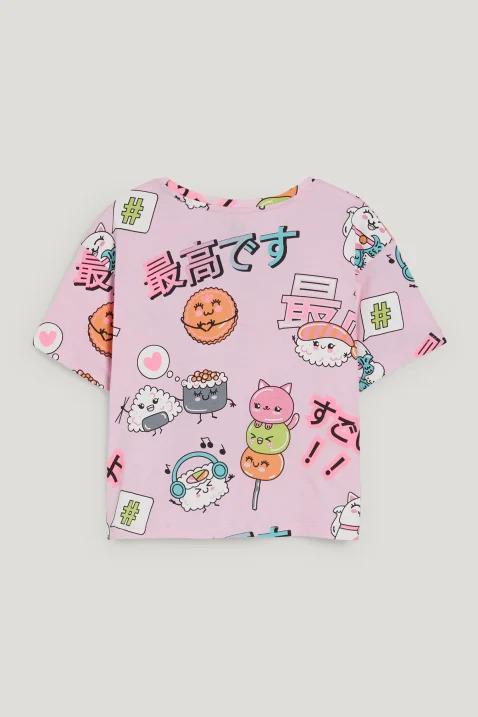 Футболка детская для девочки C&A 134-140 см Розовый - фото 6 Футболка детская для девочки C&A 134-140 см Розовый - фото 6