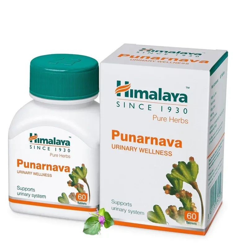 Средство мочегонное Punarnava Himalaya 60 таблеток