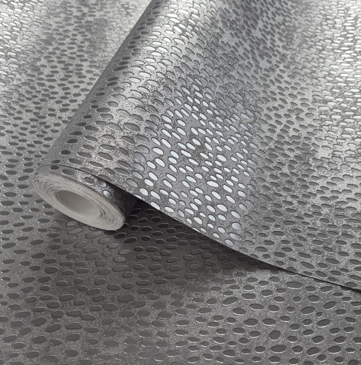 Обои виниловые Marburg на флизелине 57911 0,53х10,05 м Серебряный (29815854)