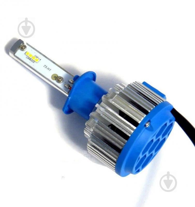 Комплект LED ламп TurboLed T1 H1 6000K 50W 12/24v CanBus з активним охолодженням