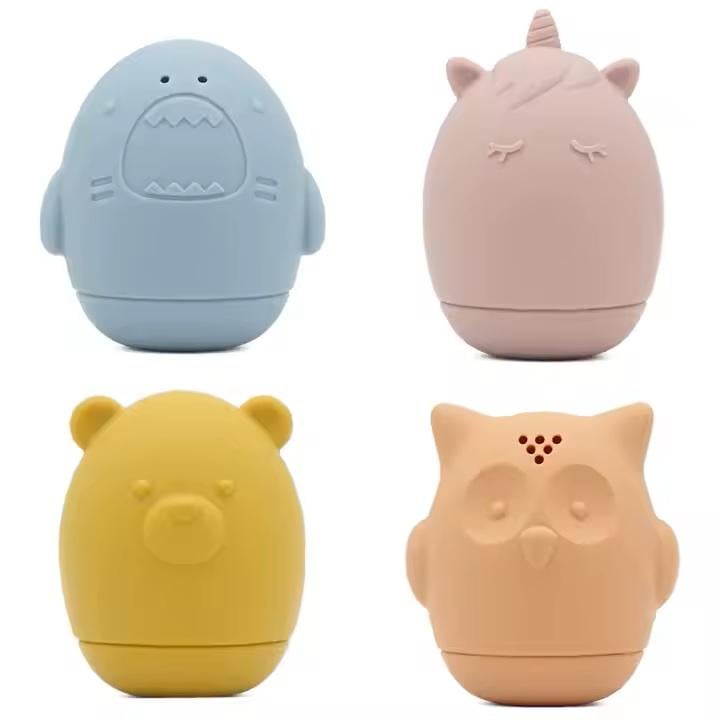 Набір бризкалок для купання силіконових 4 шт. (27984759)