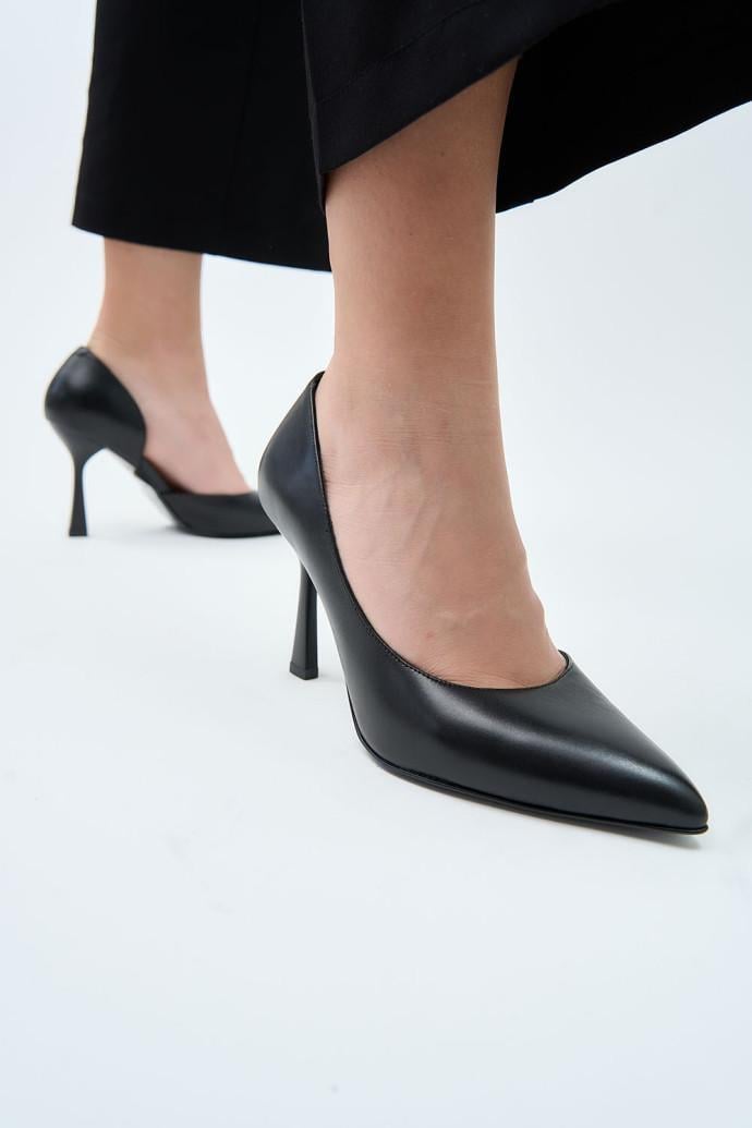 Туфлі човники Fabio Monelli р. 39 Чорний (184052)