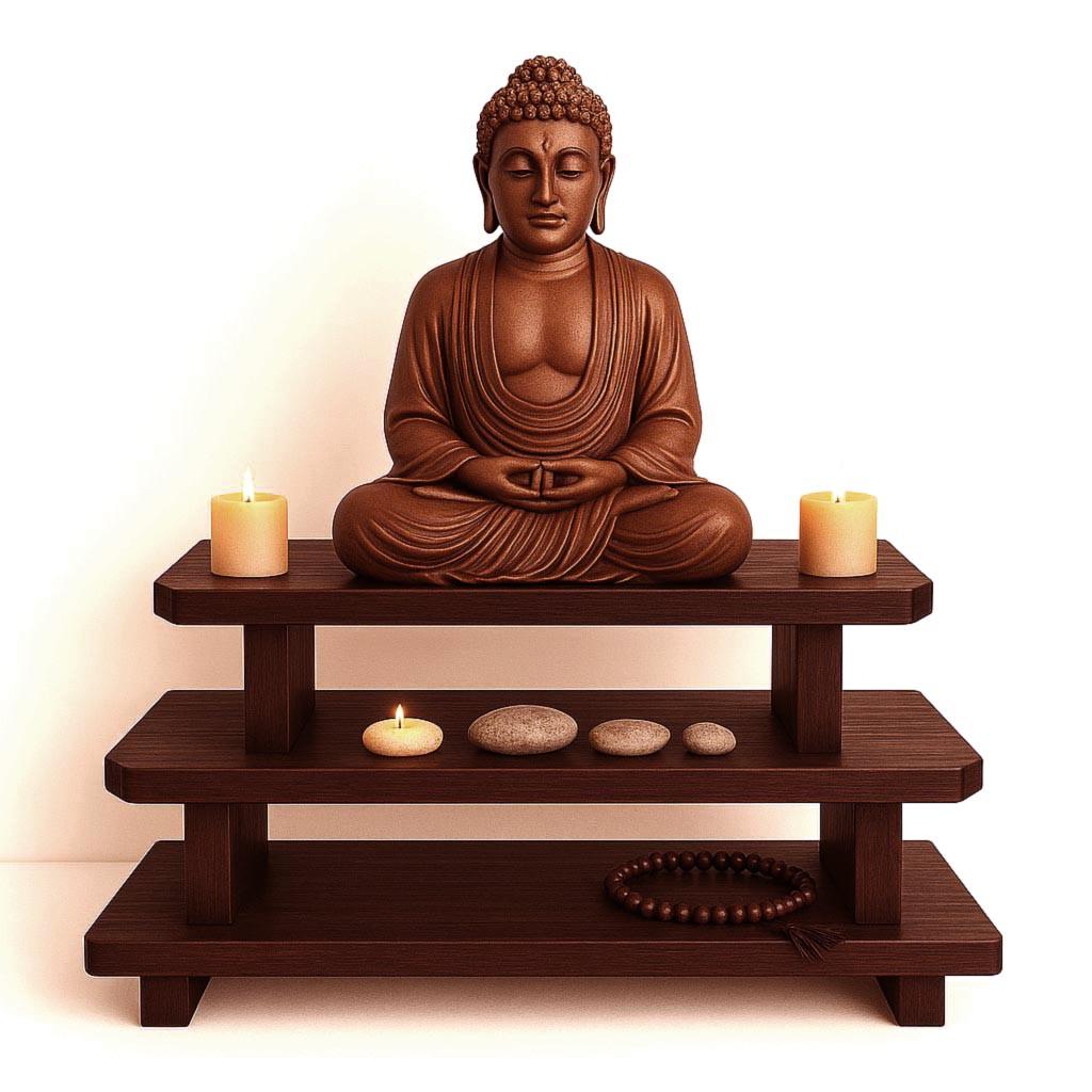 Алтарь для медитации из дерева Аритани Савоярди (ЛАТ-017715)