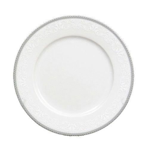 Набор тарелок обеденных Thun Opal обводка серая /фарфор 6 шт. d 26 см (8034800)