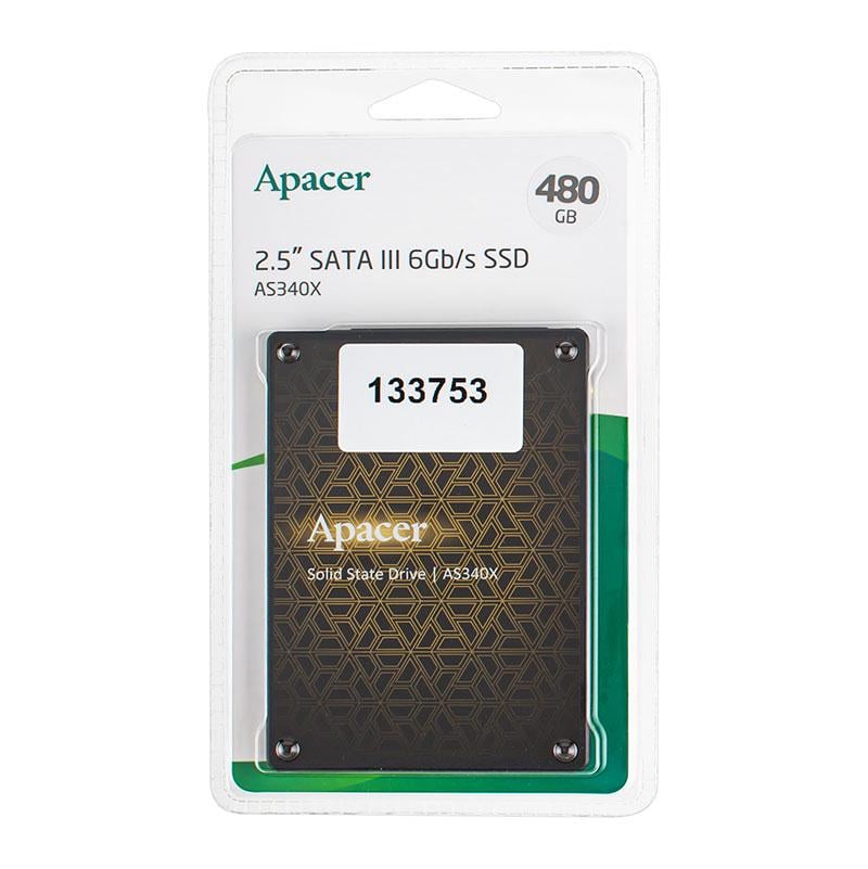 Жорсткий диск SSD Apacer AS340 Panther Series 480Gb 2,5" (AP480GAS340XC-1)