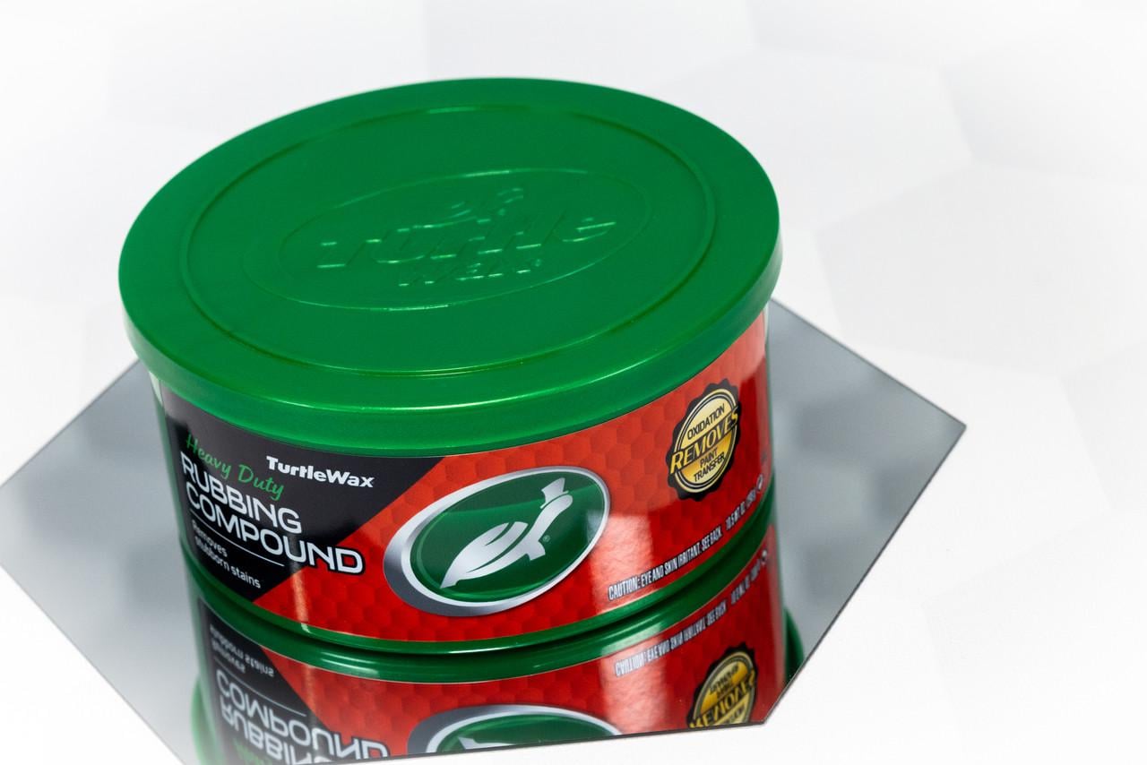 Полировальная абразивная паста TurtleWax RUBBING COMPOUND 300 мл Красный