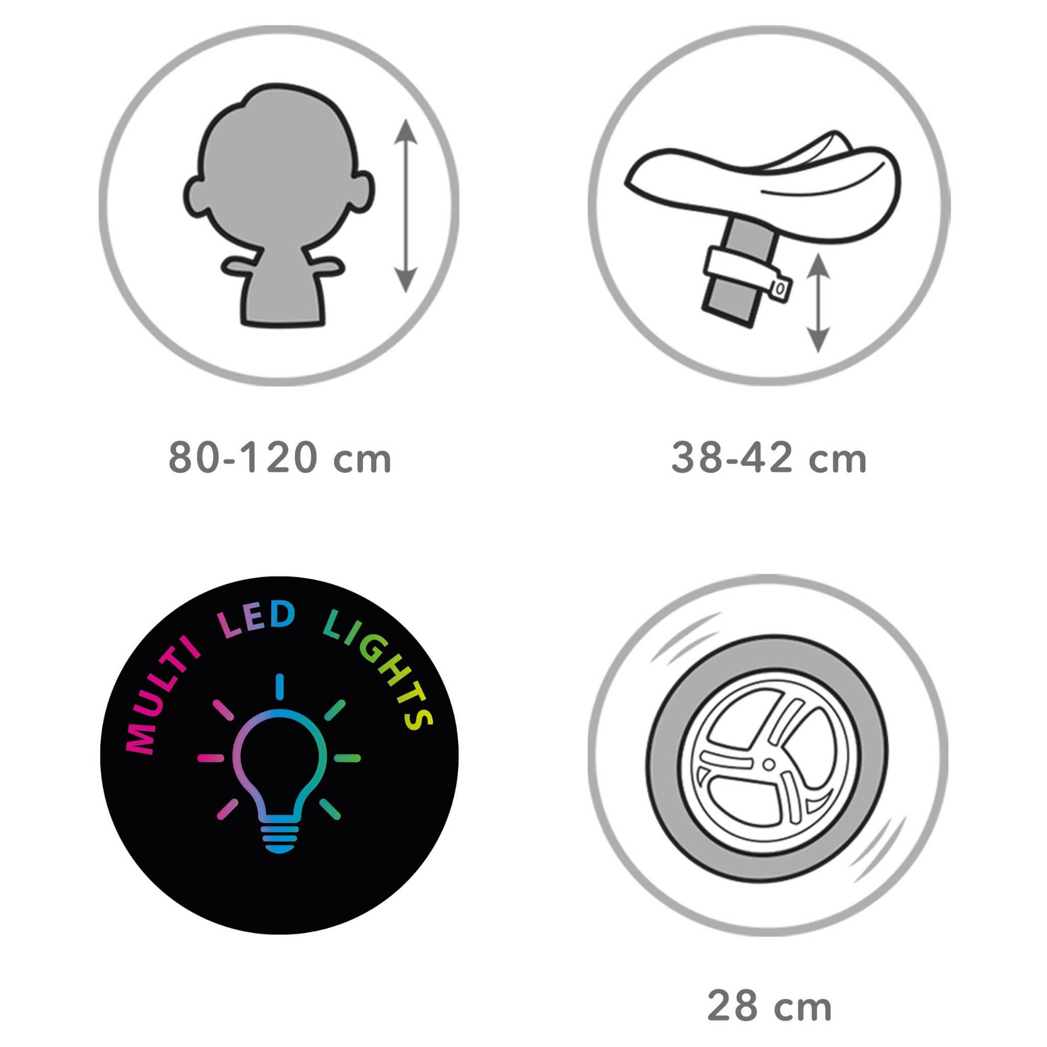 Біговел Kidwell SUNO ROBISUN01A0 з підсвіткою Рожевий з білим - фото 5 Біговел Kidwell SUNO ROBISUN01A0 з підсвіткою Рожевий з білим - фото 5