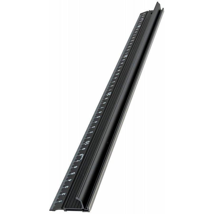 Линейка алюминиевая TAJIMA CTG-SL антискользящая с бортиком 300 мм (29710378)