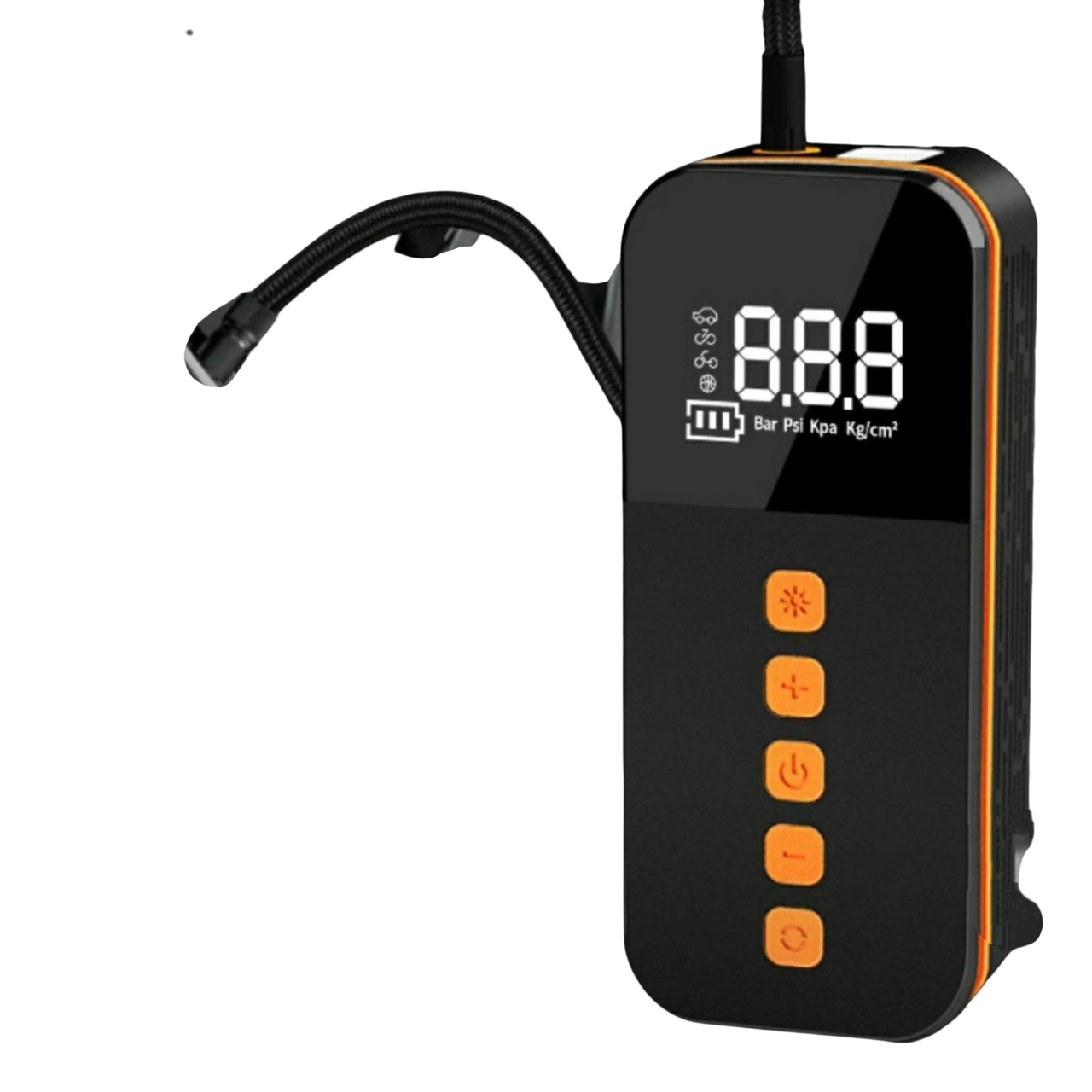 Автомобильный компрессор воздушный 3000 мАч 150PSI