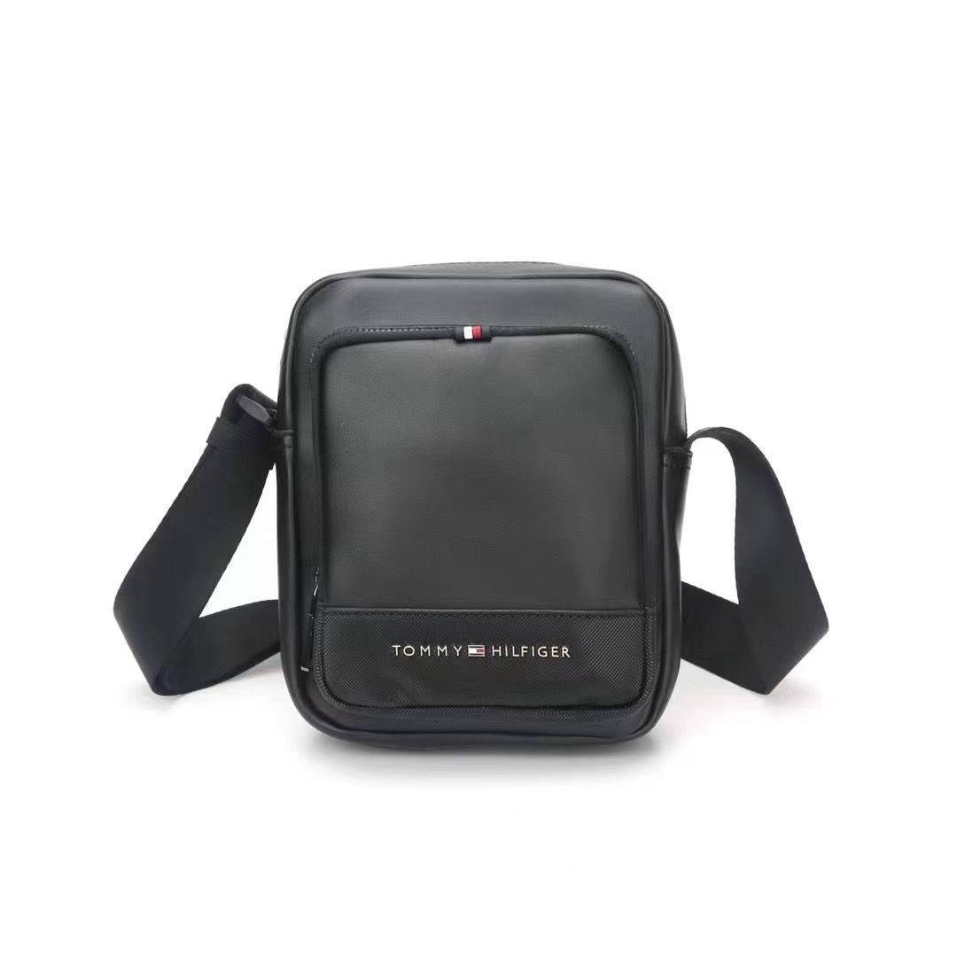 Чоловіча сумка через плече Tommy Hilfiger Чорний (tom7667)