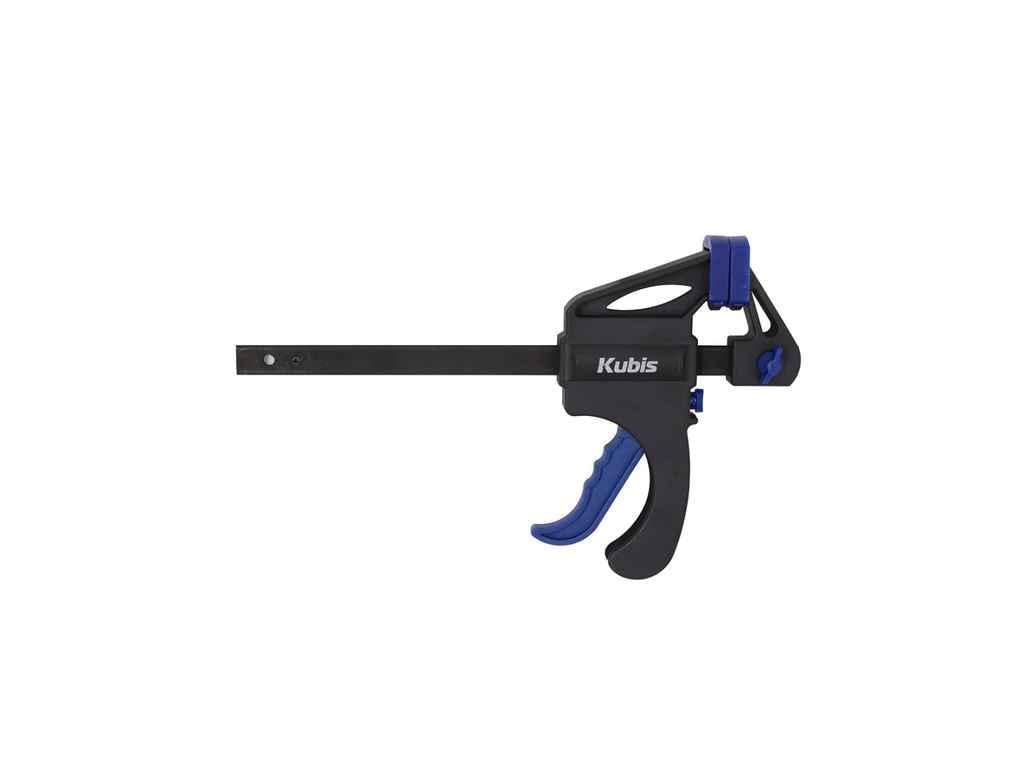 Зажим Kubis столярный L 150 мм автоматический 150х63 мм 85 кг армированный нейлон (900256)
