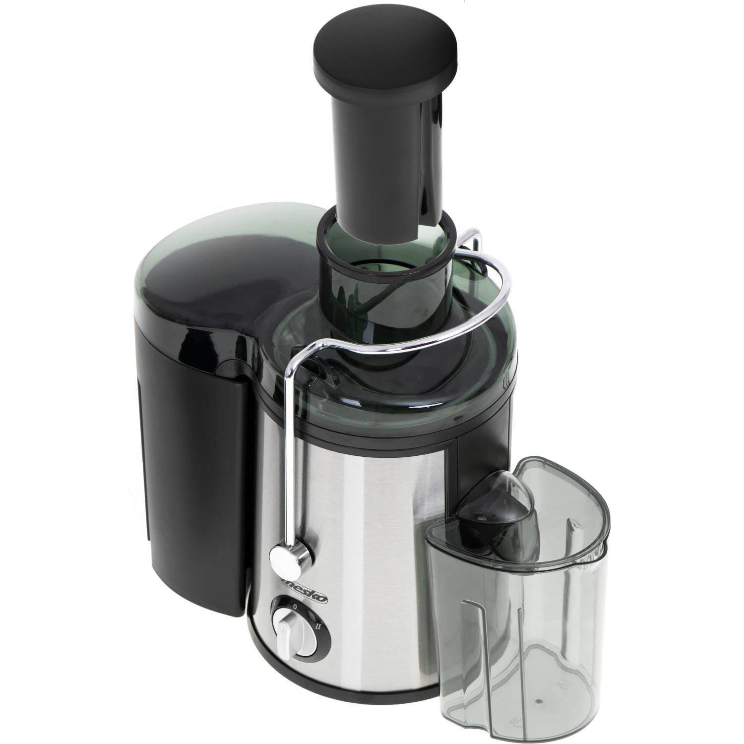 Соковыжималка Mesko MS 4126 600W контейнер для сока 450 мл с контейнером для мякоти 1500 мл Black (MS4126B) - фото 3