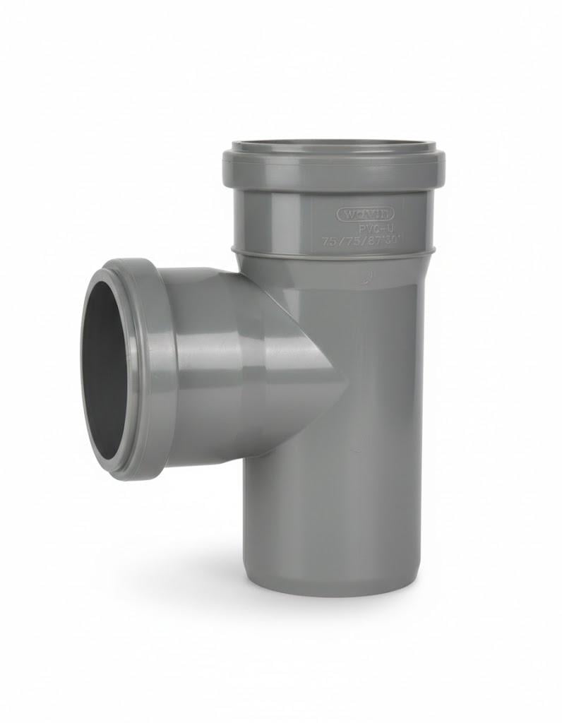 Трійник Wavin 75х75х75/90 (2219)